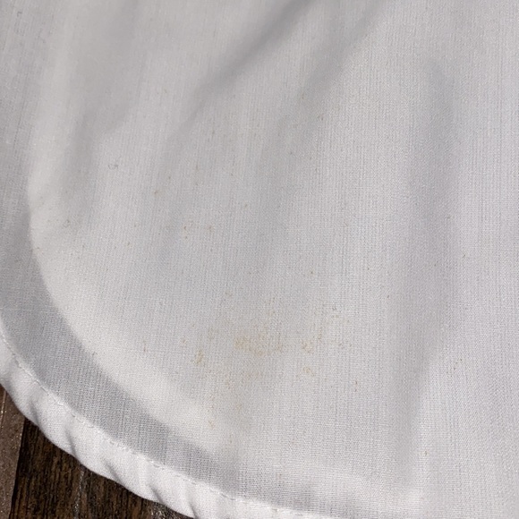 Bob Mackie button up white blouse - Picture 2 of 7